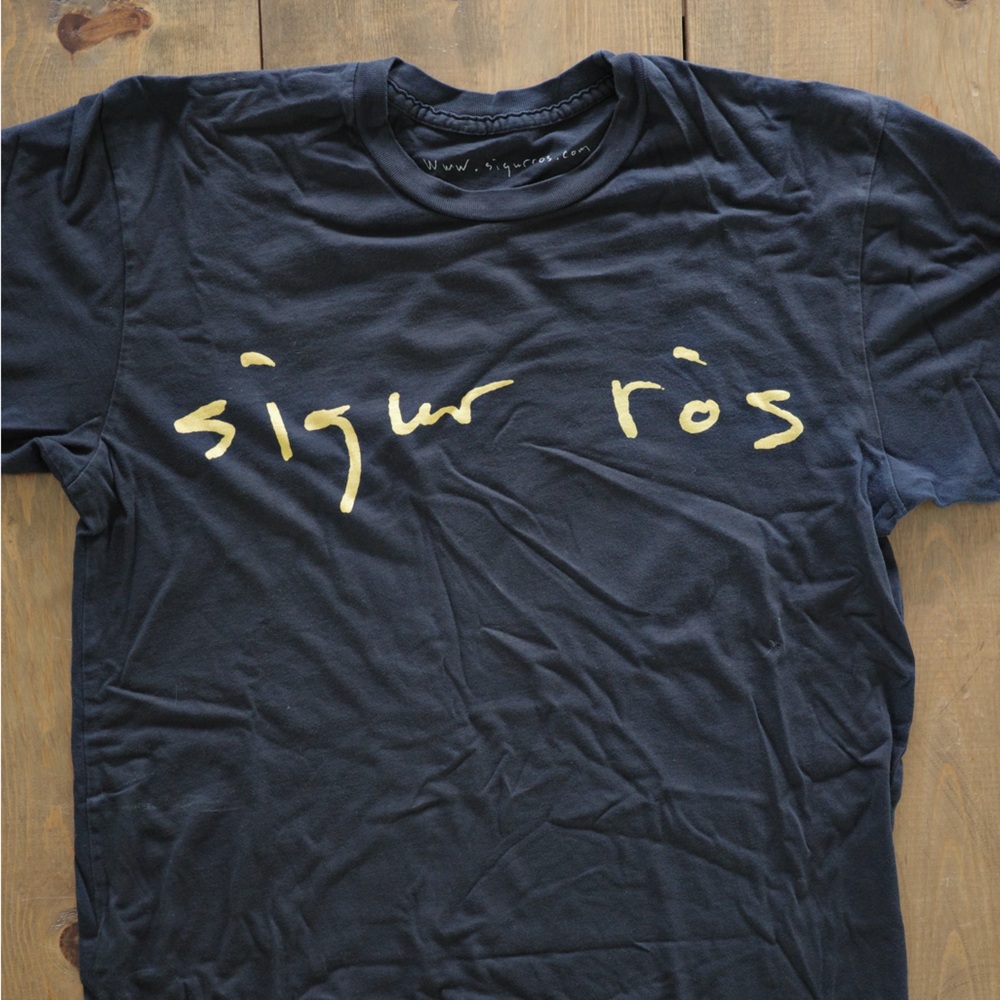 Sigur Ros 2008 North American tour tshirt